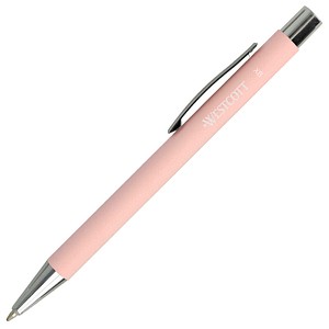WESTCOTT Kugelschreiber XB-Primesoft rosa, Schreibfarbe: blau, 1 St.
