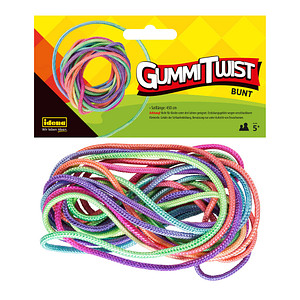 Idena Gummitwist mehrfarbig