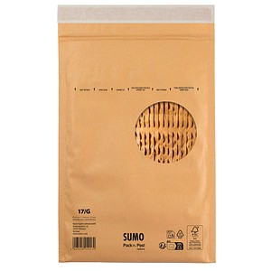MAILmedia Polstertaschen SUMO® 1517 braun für DIN C4, 10 St.