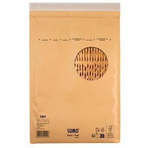 MAILmedia Polstertaschen SUMO® 1519 braun für DIN B4, 10 St.