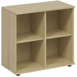 fm Aktenregal home office akazie 80,0 x 40,0 x 73,4 cm, 1 St.
