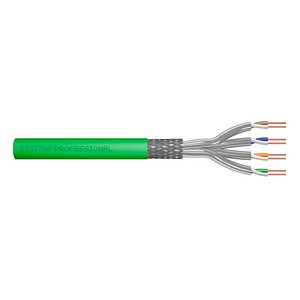 DIGITUS Ethernet Netzwerkkabel DK-1843-VH-1 100,0 m grün 2.000 MHz, 1 St.