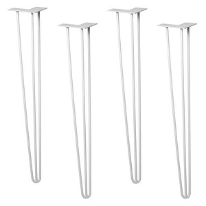 WAGNER® design yourself HAIRPIN ST 8276 Tischbeine grau , 4 St.