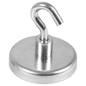 EICHNER Magnethaken silber, Metall Ø 4,7 x 1,9 cm, 5 St.