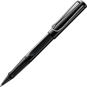 LAMY safari Tintenroller schwarz, Schreibfarbe: blau, 1 St.