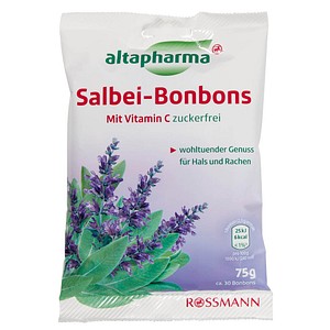 altapharma Salbei Bonbons 30 Bonbons/ 75,0 g, 1 St.