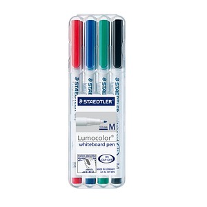 STAEDTLER pen Whiteboard-Marker farbsortiert 1,0 mm, 4 St.