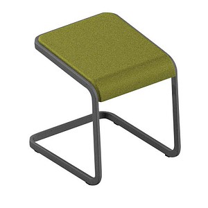 Quadrifoglio Büro-Sitzhocker C-STOOL OCSTOB01/2R9E grün, 1 St.