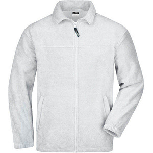 James & Nicholson® Herren Fleecejacke "JN044" weiß Größe XL