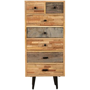 Garden Pleasure Kommode YAMUNA, 304065 braun 50,0 x 35,0 x 112,0 cm, 1 St.