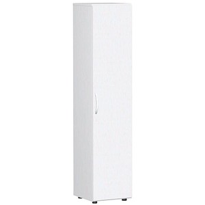 geramöbel Aktenschrank Flex, S-345100-WW weiß 4 Fachböden 40,0 x 42,0 x 180,8 cm