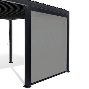 barths Seitenrollo für Terrassenüberdachung Cadiz anthrazit 300,0 x 240,0 cm