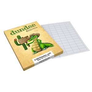 dundee Etiketten weiß 38,1 x 21,2 mm, 100 Blatt