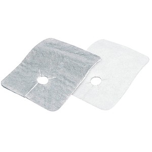 Meditrade® Vlies-Kompressen ABE® tracheal mit Y-Schnitt 4119 weiß 8,0 x 10,0 cm, 50 St.