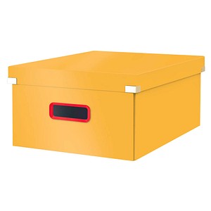 AKTION: LEITZ Click & Store Cosy Aufbewahrungsbox 32,0 l gelb 36,9 x 48,2 x 20,0 cm, 1 St. mit Prämie nach Registrierung