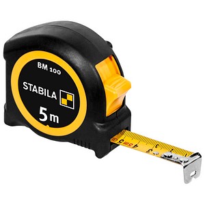 STABILA Maßband BM 100 19568, Stahl 5,0 m