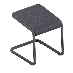 Quadrifoglio Büro-Sitzhocker C-STOOL OCSTOB01/2HAG anthrazit, 1 St.