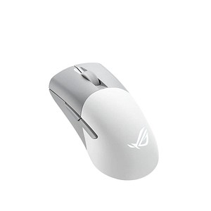 ASUS ROG Keris Wireless AimPoint Gaming-Maus kabellos weiß, silber
