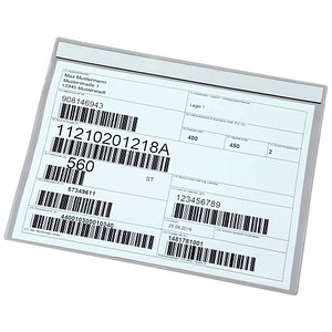 EICHNER Sichthüllen magnetisch DIN A4 quer transparent glatt 0,5 mm, 50 St.