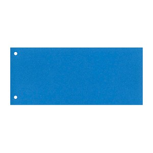 Wekre Trennstreifen blau, 180 g/m² Karton 24,0 x 10,5 cm, 100 Blatt