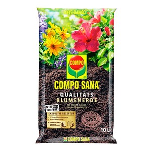 COMPO SANA® Qualitäts- Blumenerde 10,0 l