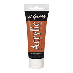 KREUL el Greco Acrylfarbe siena gebrannt 75,0 ml, 1 St.