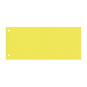 Wekre Trennstreifen gelb, 180 g/m² Karton 24,0 x 10,5 cm, 100 Blatt