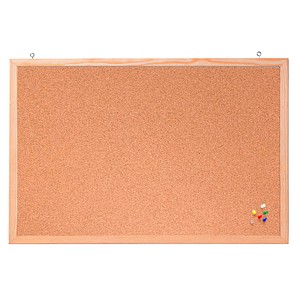 FRANKEN Pinnwand 120,0 x 80,0 cm Kork braun