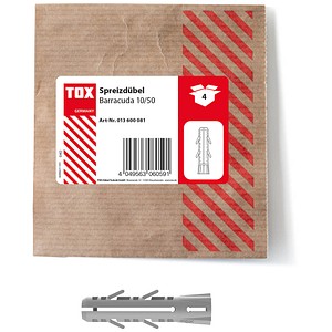 TOX BARRACUDA 013600081 Spreizdübel Ø 10 mm x 50 mm, 4 St.