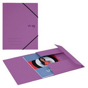 VON LEITZ Eckspanner DIN A4 violett, 1 St.