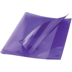 DONAU Heftumschlag violett Kunststoff DIN A4