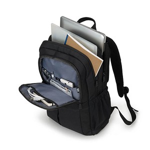 DICOTA Laptop-Rucksack Eco Backpack SCALE Kunstfaser schwarz 24,5 l bis 44,0 cm (17,3 Zoll)