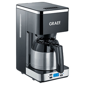 GRAEF FK512 Kaffeemaschine schwarz, 8-12 Tassen