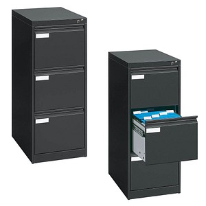CP C 2000 Acurado Hängeregistraturschrank anthrazit 3 Schubladen 43,3 x 59,0 x 104,5 cm, 1 St.
