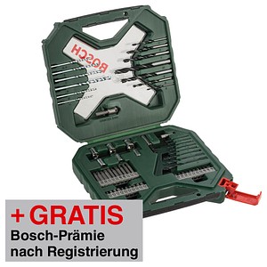 AKTION: BOSCH X-Line Classic Bohrer- und Bit-Set, 60-teilig mit Prämie nach Registrierung