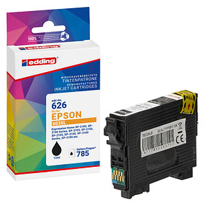 edding EDD-626  schwarz Druckerpatrone kompatibel zu EPSON 603XL Bk