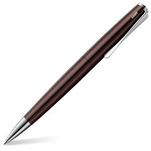 LAMY Kugelschreiber studio dunkelbraun, Schreibfarbe: schwarz, 1 St.