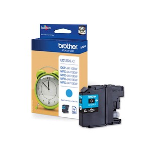 brother LC-125XLC cyan Tintenpatrone brother LC-125XLC cyan Tintenpatrone