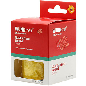WUNDmed® Selbsthaftende Bandagen  04-014 beige 5,0 cm x 4,5 m, 1 St.