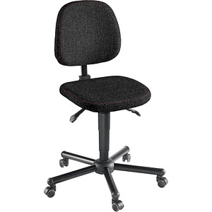 meychair XXL Arbeitsdrehstuhl W19-25-TR-ST schwarz