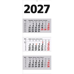 3-Monats-Wandkalender 2027, 1 St.