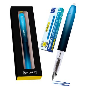 ONLINE® magiXX Deep Ocean Patronenfüller blau M (mittel), 1 Set