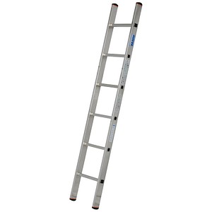 KRAUSE Anlegeleiter MONTO Sibilo silber 6 Sprossen, H: 190,0 cm