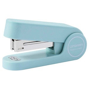 deli Heftgerät LonGreen hellblau, 1 St.