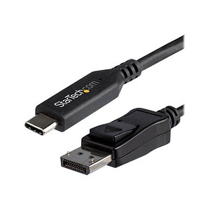 StarTech.com USB C/DisplayPort Kabel CDP2DP146B 1,8 m schwarz, 1 St.