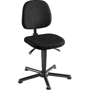 meychair XXL Arbeitsdrehstuhl W19-25-TG-ST schwarz