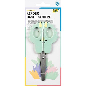 folia Kinderschere DINO grün 16,0 cm