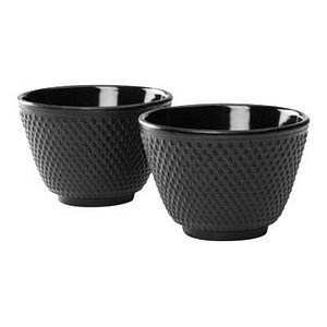 bredemeijer Teebecher Xilin schwarz Ø 7,8 cm, 2 St.