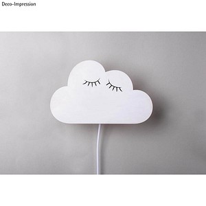 Rayher Holzbausatz Wandlampe Wolke natur