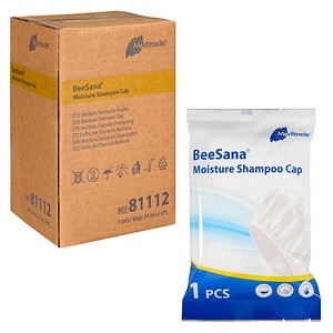 Meditrade® unisex Shampoo-Haube Einmalgebrauch weiß Einheitsgröße 24 St.